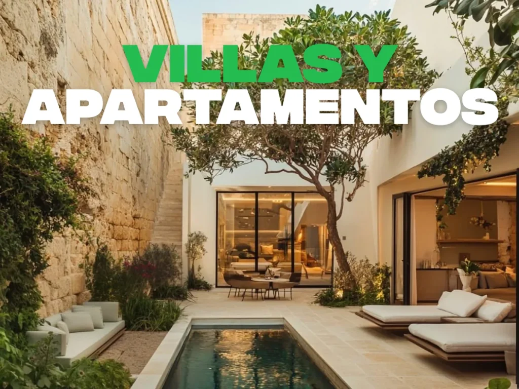 Villa con piscina para grupos en Malta